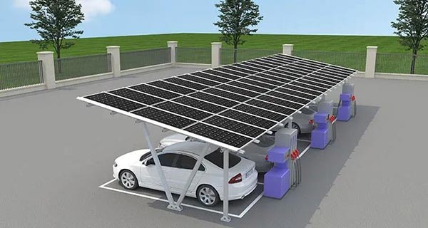 光伏車棚展示